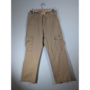 Levi's Mens Brown Loose Straight Cargo Pants Sz 33 Workwear Y2K Outdoor Utility